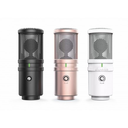 Superlux E205U MK2 Studyjny mikrofon pojemnościowy ze złączem USB, superkardioida, 24bit/96kHz, wyjście słuchawkowe, regula